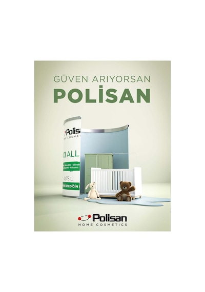 Polisan X1 All Yeni Nesil Dönüşüm Boyası Beyaz - Dolap-fayans-cam-plastik-ahşap-duvar Diğer