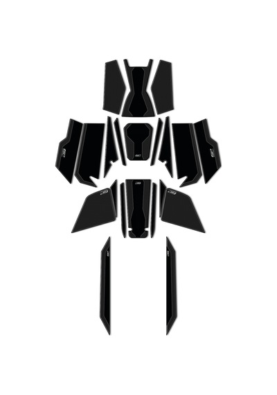 Gp Kompozit Honda Adv 350 2023-2026 Uyumlu Yeni Seri Full Pad Seti Karbon