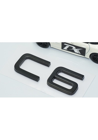 Dk Tuning Citroen C6 2022+ Bagaj Siyah Yazı Logo Amblem