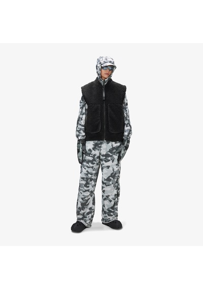 Raıns Rains Naha Wide Unisex Gri-siyah Pantolon