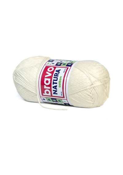 Natura %100 Koton İplik 100 Gram 200 Metre Renk Kodu:305 Kemik