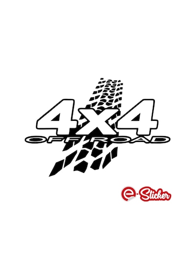4X4 Off Road Sticker Lastik Izi Oto Araba Sticker (358292418)