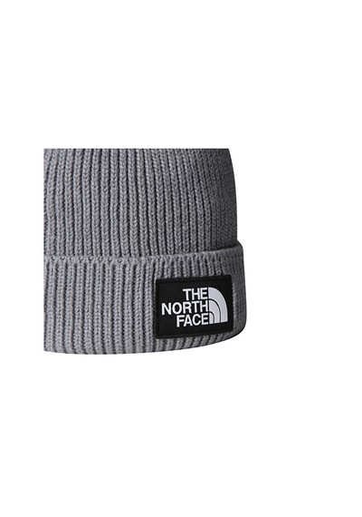 The North Face Tnf Logo Box Cuffed Beanie Bere Nf0a8chedyy1 Gri Gri