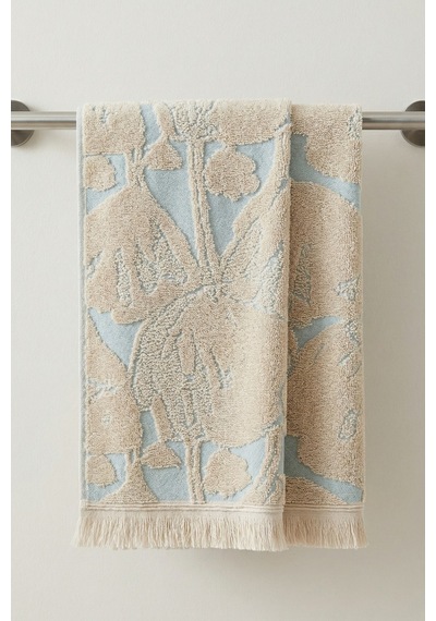 Flow Mavi El Havlusu - 50x90 Cm, 230gr, %100 Pamuk Mavi