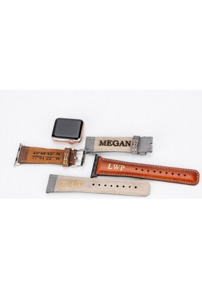 Apple Uyumlu  Watch Deri Kordon 42-44-45mm LEO55N