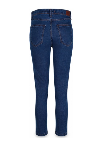 Double Skinny Koyu Mavi Kadın Jean Pantolon 1010b