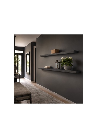 Salon Mutfak Banyo İçin Masif Çam Yüzen Raf , Modern Ev Dekorasyonu İçin Masif Çam Raf , Raf Şeffaf