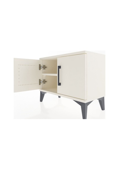 Arges Komodin Tek Raflı 2 Kapaklı 60x30x48 Aytaşı-aytaşı Aytaşı