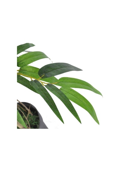 Yapay Ağaç Bambu Ağacı 2 Gövdeli Salex li 90x30cm Siyah Plastik S
