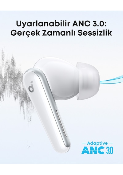 Anker Soundcore Liberty 5 Anc Tws Beyaz Kulak İçi Bluetooth Kulaklık