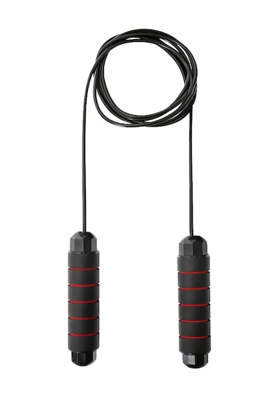 Zerogym Jp04 Rulmanlı Atlama İpi Siyah Kırmızı