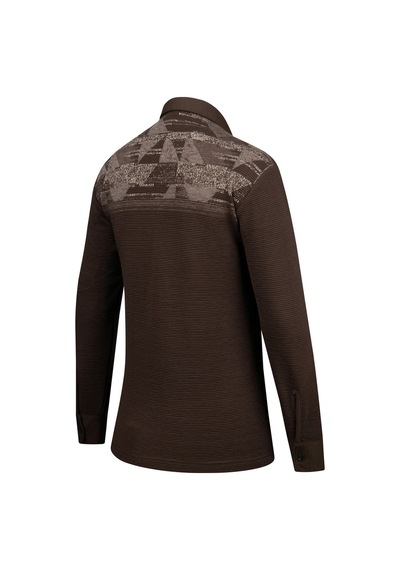Çizgi Triko Erkek Uzun Kollu Desenli Gömlek Yaka Kol Manşetli Cepli Sweat 5026 Kahverengi Kahverengi Çizgi Triko Erkek Uzun Kollu Desenli Gömlek Yaka Kol Manşetli Cepli Sweat 5026 Kahverengi Kahverengi