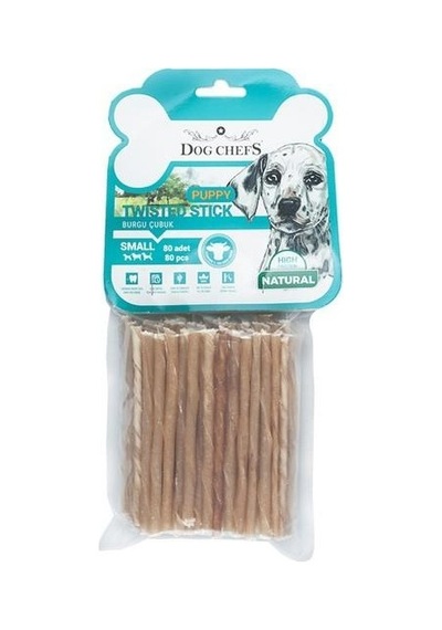 Dog Chefs Köpek Kemik Burgu Natural Small Köpek Kemiği 80'li