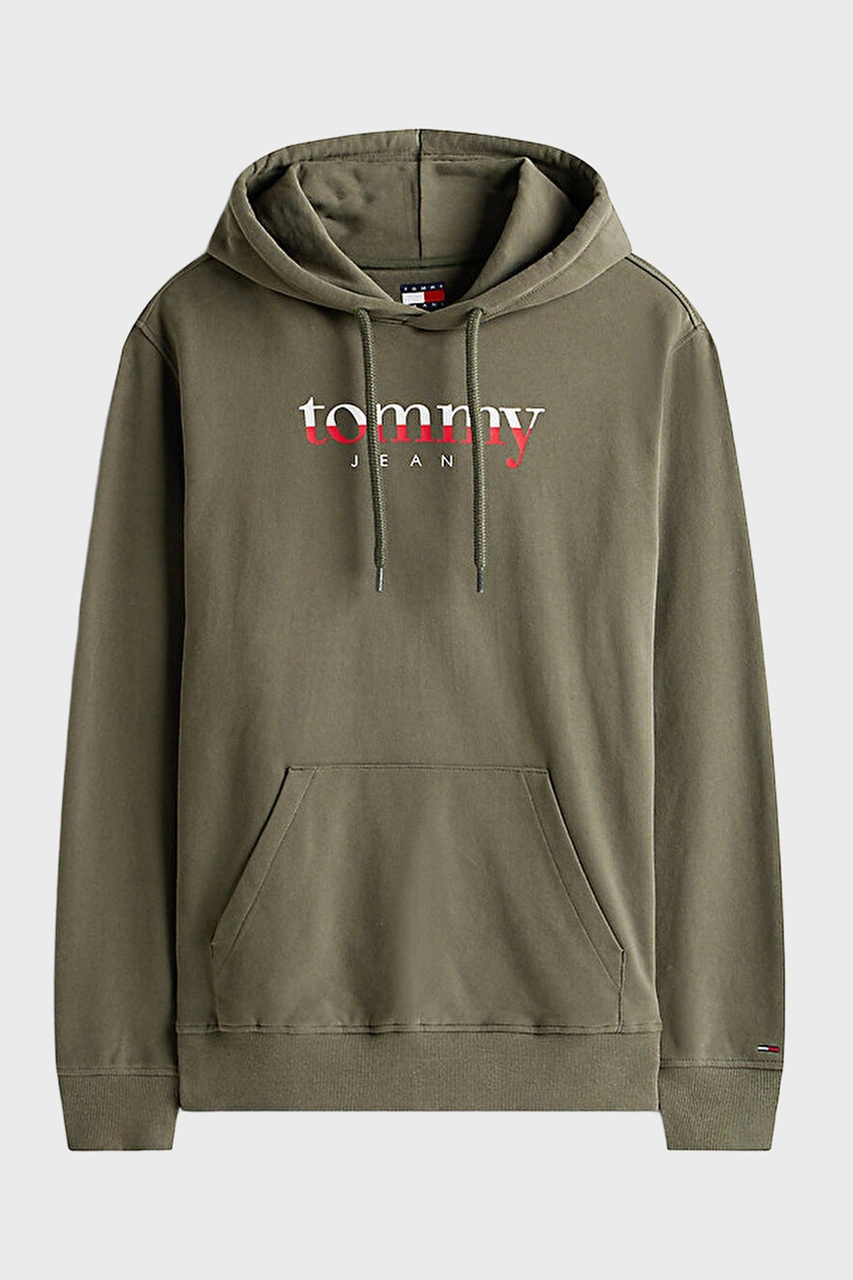 Tommy Jeans Erkek Sweat Dm0dm22113 Mrh Koyu Yeşil Koyu Yeşil