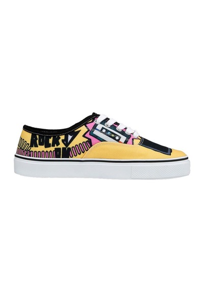 Kadın Vegan Çok Renkli Sneakers - Rock On Tasarım
