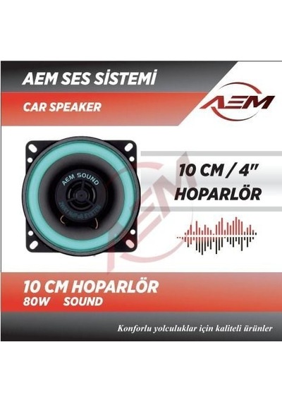 Aempart Aem Sound Hoparlör 10 Cm 80w