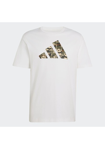 Adidas Panda Chill Camo Erkek Beyaz Tişört Kb4850 Beyaz