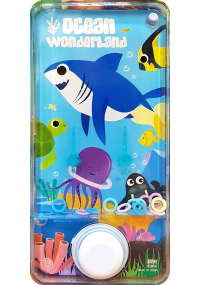 Blue Water Ring Game Water Ring Okyanus Dünyası Sulu Halka Oyunu Transparent Ocean World For Kids