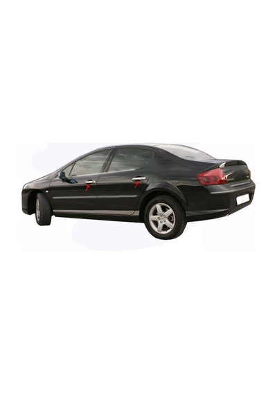 Peugeot 407 2004-2010 Kapı Kolu Krom 4 Kapı P.çelik