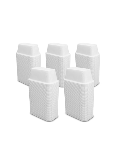 Kafem Muffin Kek Kapsülü Baton Beyaz Ekler Boy 50li X 5 Paket - K40 Beyaz