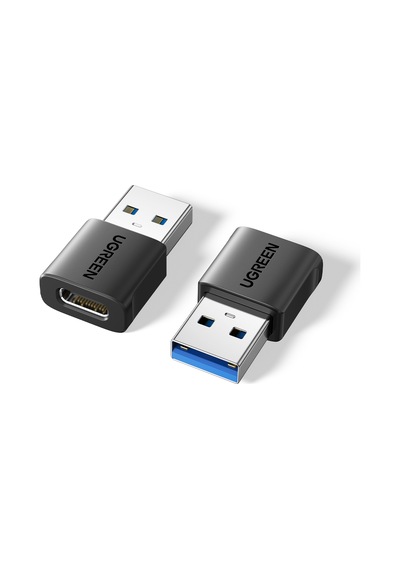 Ugreen Usb-c To Usb-a Adaptör 2 Adet , Usb-a Dişi Type-c Erkek Dönüştürücü, 45275