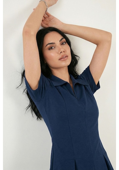 Lela Bayan Elbise 5866659 Lacivert Lacivert