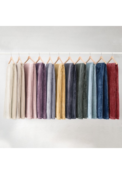 Yataş Bedding Holly Wellsoft Çift Kişilik Battaniye - Şampanya