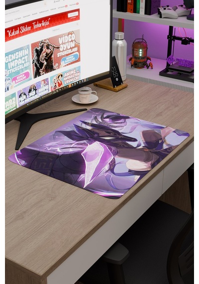 Cyno Genshin Impact Anime Gacha V4 - 48x40 Xl Gaming Mouse Pad Fare Altlığı