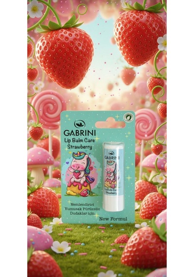 Kids Lip Balm Care Strawberry