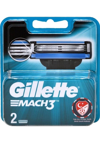 Mach3 Yedek Tıraş Bıçağı 2'li