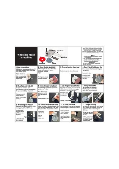 Cam Tamir Kiti Dıy Araba Pencere Cam Cam Scratch Onarım Setleri İçin Fix Oto Cam Cam Çatlak Çip Scratch