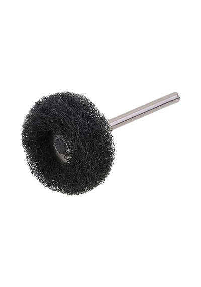 6207x5 5'li Paket Pimli Aşındırıcı Temizleme Polisaj Keçe 25mm - Siyah 400 Kum