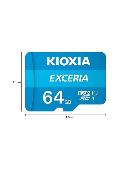 Excerıa 64gb Microsdxc Kart Uhs-ı, R100mb/s Okuma