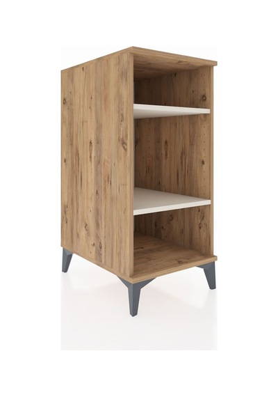 Kronos Komodin 2 Raflı 44x59x96 Çam-aytaşı Atlas Çam