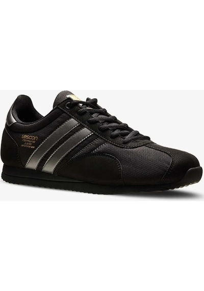 Lescon Nova Erkek Sneakers Spor Ayakkabı Siyah Beyaz