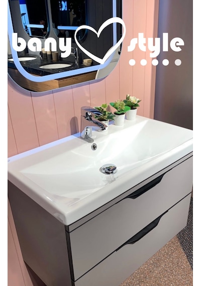 Turkuaz Seramik Cerastyle Elite 60 CM Dolap Uyumlu Lavabo
