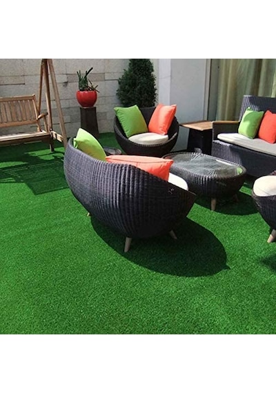 Ism Suni Çim Halı Serisi - Yeşil - 7 Mm 100x100-1 M² Diğer