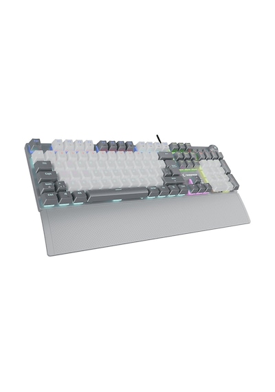 Rampage KB-R28 Blade Plus Gökkuşağı Aydınlatmalı Tam Türkçe Red Switch Mekanik Kablolu Gaming Klavye