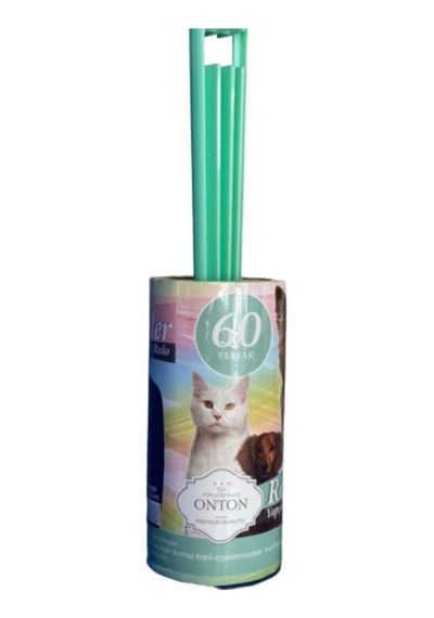 1 Adet Premium Quality Kedi Köpek Tüy Toplayıcı 60 Yaprak Rulo