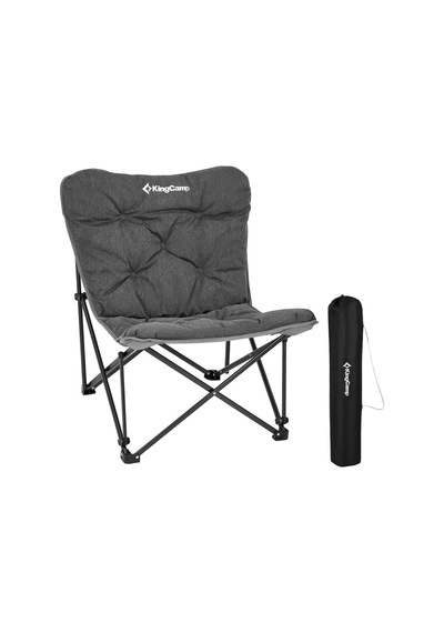 Kingcamp Lemon Lux Ultra Konforlu Kamp Sandalyesi Grey Gri