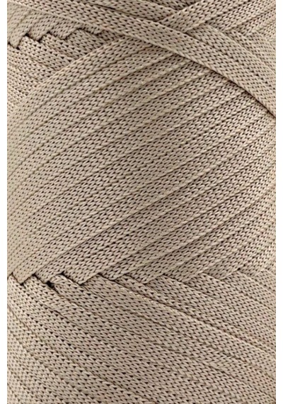 Premium Ribbon Polyester Ip 200 Gr Polyester Ribbon Makrome Ipi Sütlü Kahve