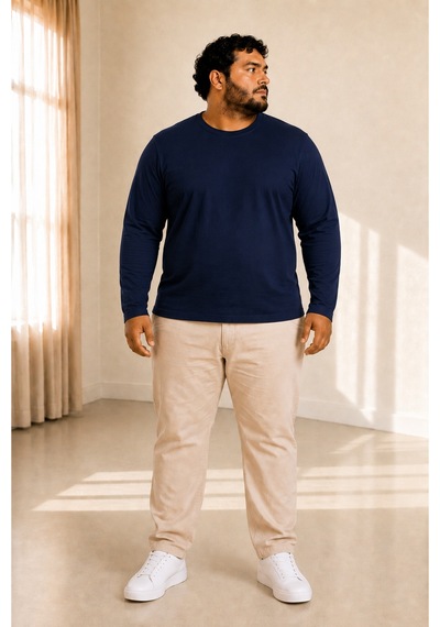Sngl Tekstil Erkek Büyük Beden Oversize Uzun Kollu T-shirt 3xl 4xl 5xl 6xl 7xl 8xl 9xl Lacivert Sngl Tekstil Erkek Büyük Beden Oversize Uzun Kollu T-shirt 3xl 4xl 5xl 6xl 7xl 8xl 9xl Lacivert
