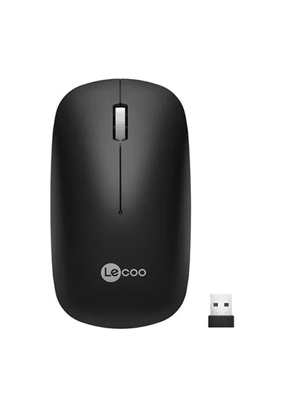 Lecoo Ws214 2.4ghz Kablosuz 1200dpı Siyah Optik   Mouse -