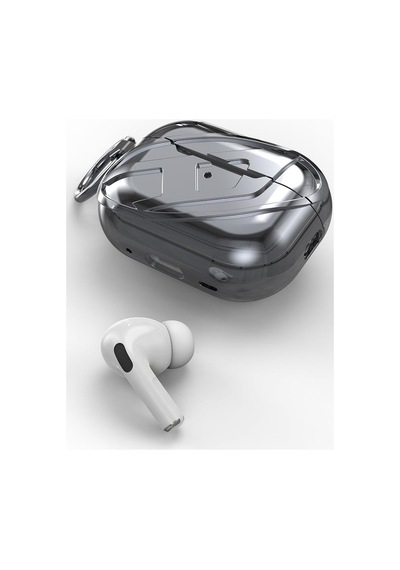 Diesel Apple AirPods Uyumlu Pro / Pro 2 İçin Parlak Kılıf - Gümüş