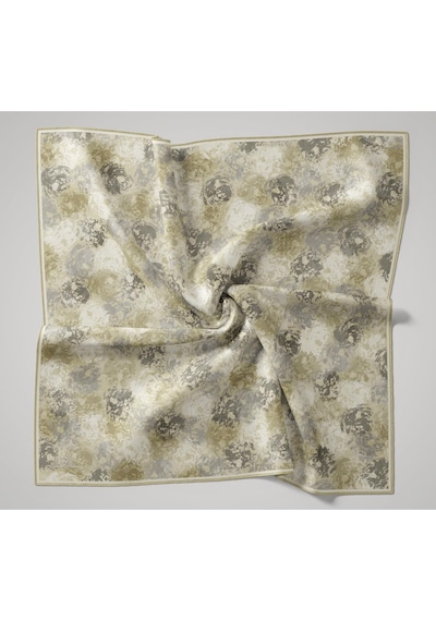 Silk Home Soft Eşarp 73095-08 Su Yeşili, Gri, Füme, Bej