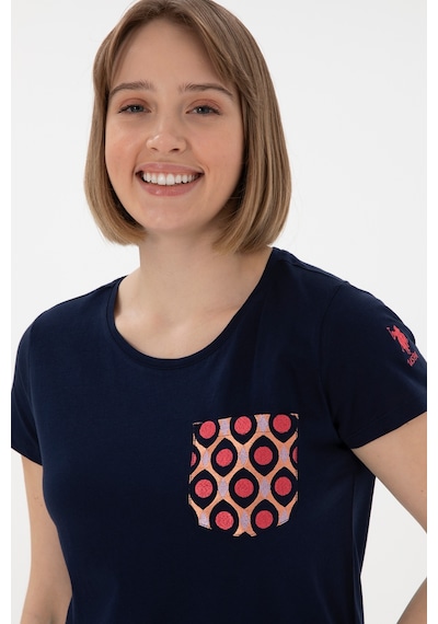 U.S. Polo Assn. Kadın Lacivert Bisiklet Yaka Tişört 50305832-VR033 U.S. Polo Assn. Kadın Lacivert Bisiklet Yaka Tişört 50305832-VR033