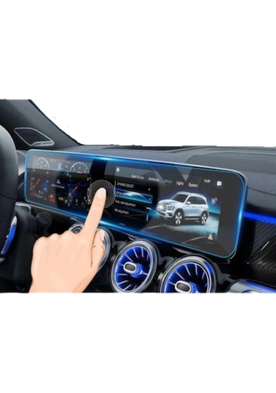 Mercedes Cla 200 2025 Navigasyon Ve Bilgi Ekran Uyumlu Nano Ekran Koruyucu