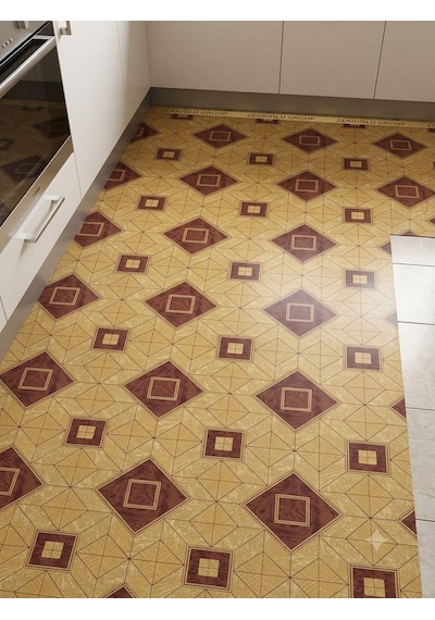 Muşamba 150 Cm X 150 Cm 0.5 Mm Yer Kaplama Zemin Döşeme Örtüsü Balkon Muşambası Mutfak Döşeme