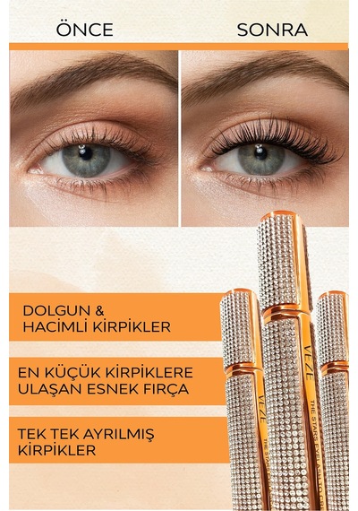 Dolgunluk Ve Uzunluk Veren Fox Eye Maskara Diğer