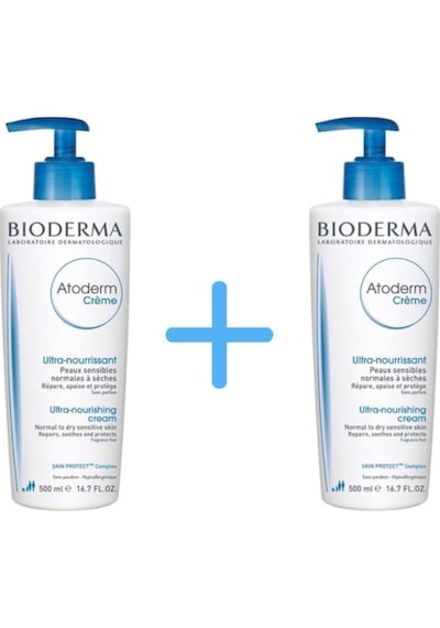 Bioderma Atoderm Creme 2 x 500 ML